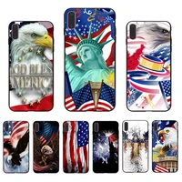 eagles flag of united states american phone shell for iphone 12 pro max 11 pro mini xs max 8 7 6 6s plus x 5s se 2020 xr covers
