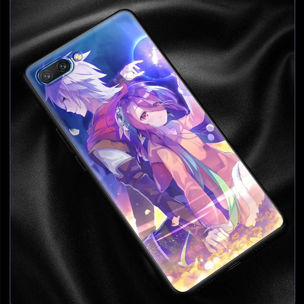 

Silicone Cover for Honor 8X 9X Pro 9S 9C 9A 10 20 20E 20S 30 Pro Play 9A Soft TPU Phone Case Coque Game NO Life Anime