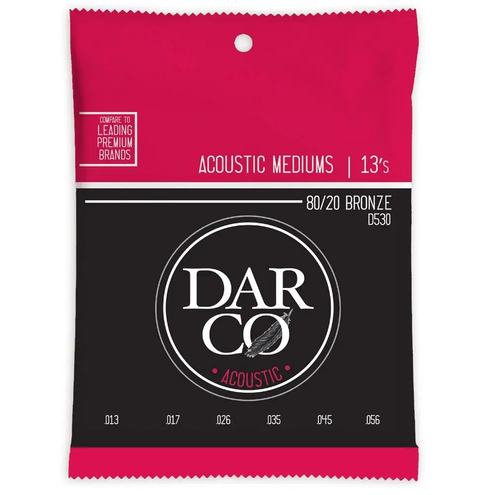 

Martinguitar D530 Darco акустическая 80/20 бронзовая медиум 13-56