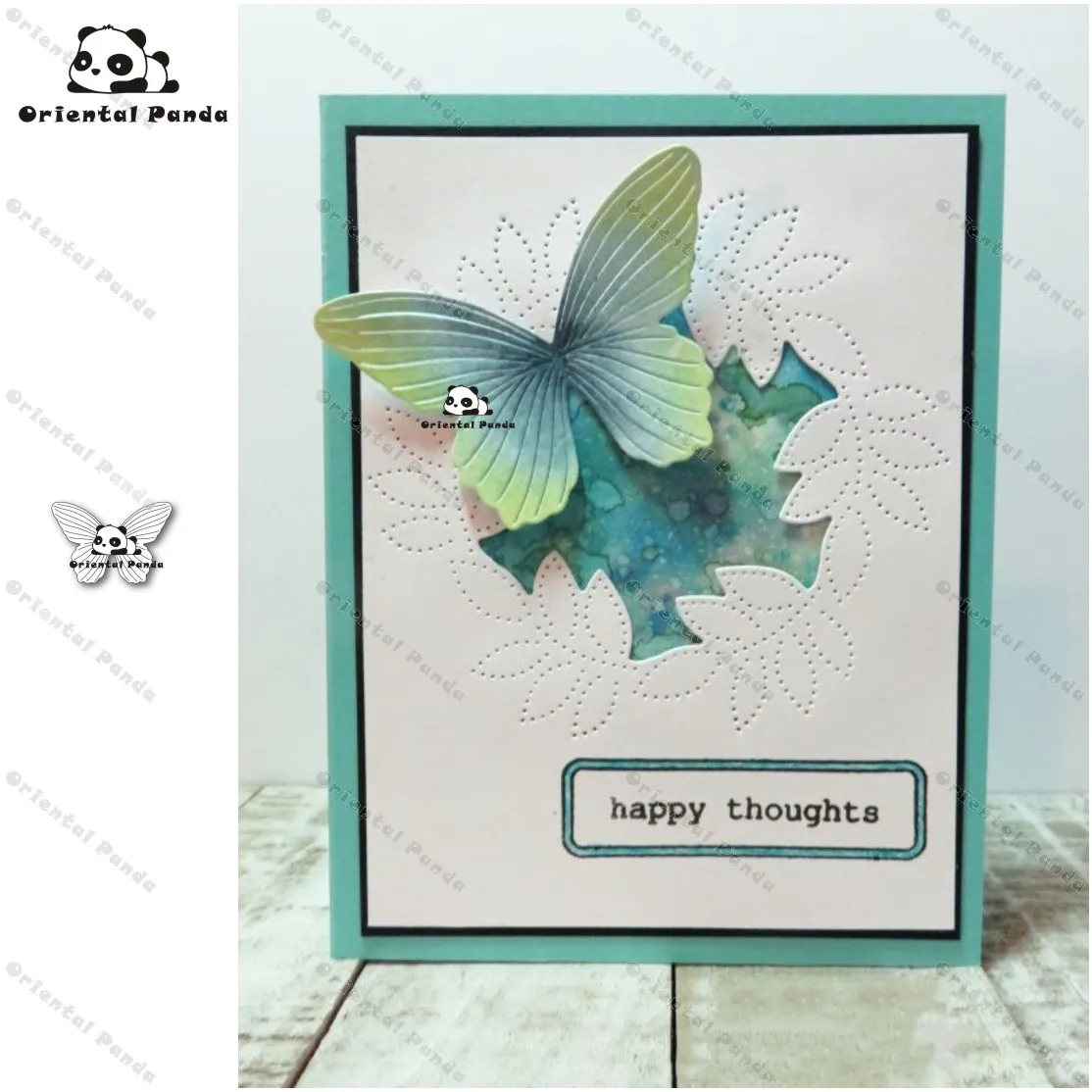 Новые штампы 2020 простые металлические в виде бабочек сделай сам для фотоальбома