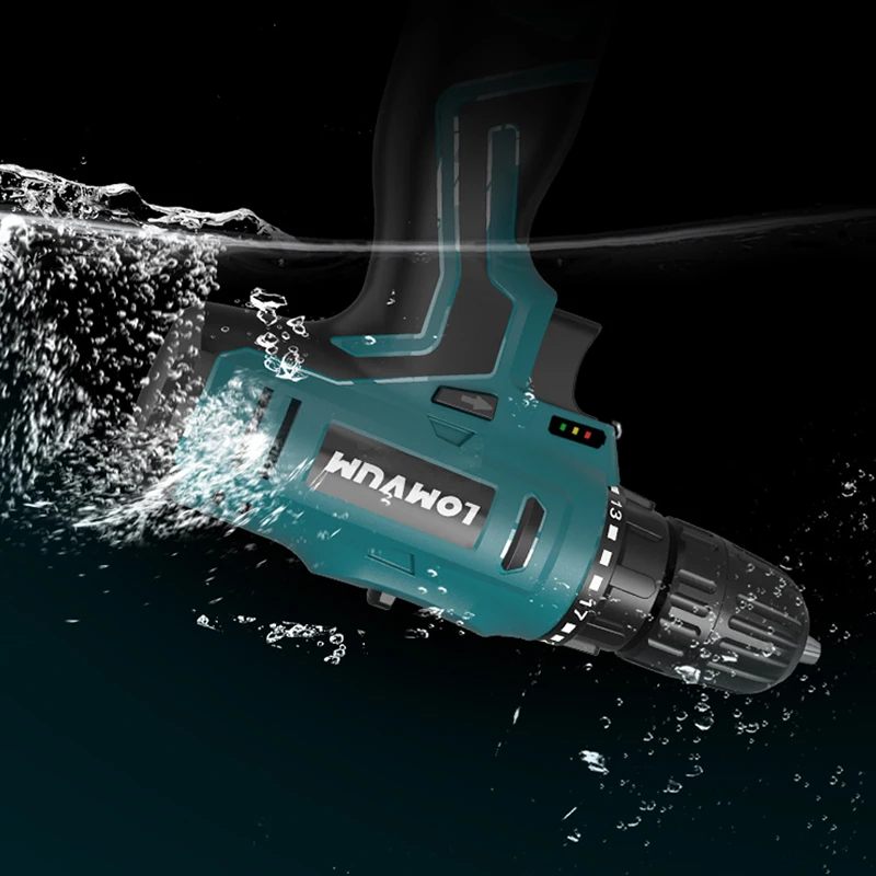 

Electric Drill Rechargeable Electric Screwdriver Multifunction Power Tools Mini Cordless Drill