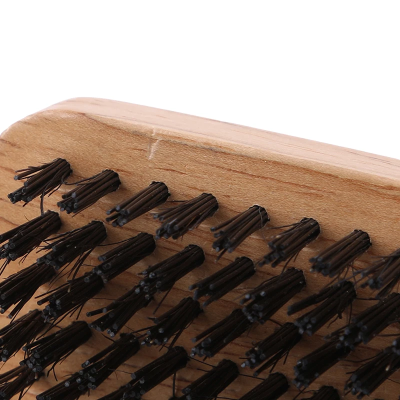 

3 Sizes Wooden Handle Men's Beard Brush Men Mustache Brushes Comb Double-face Facial Hairbrush Male Face Massage