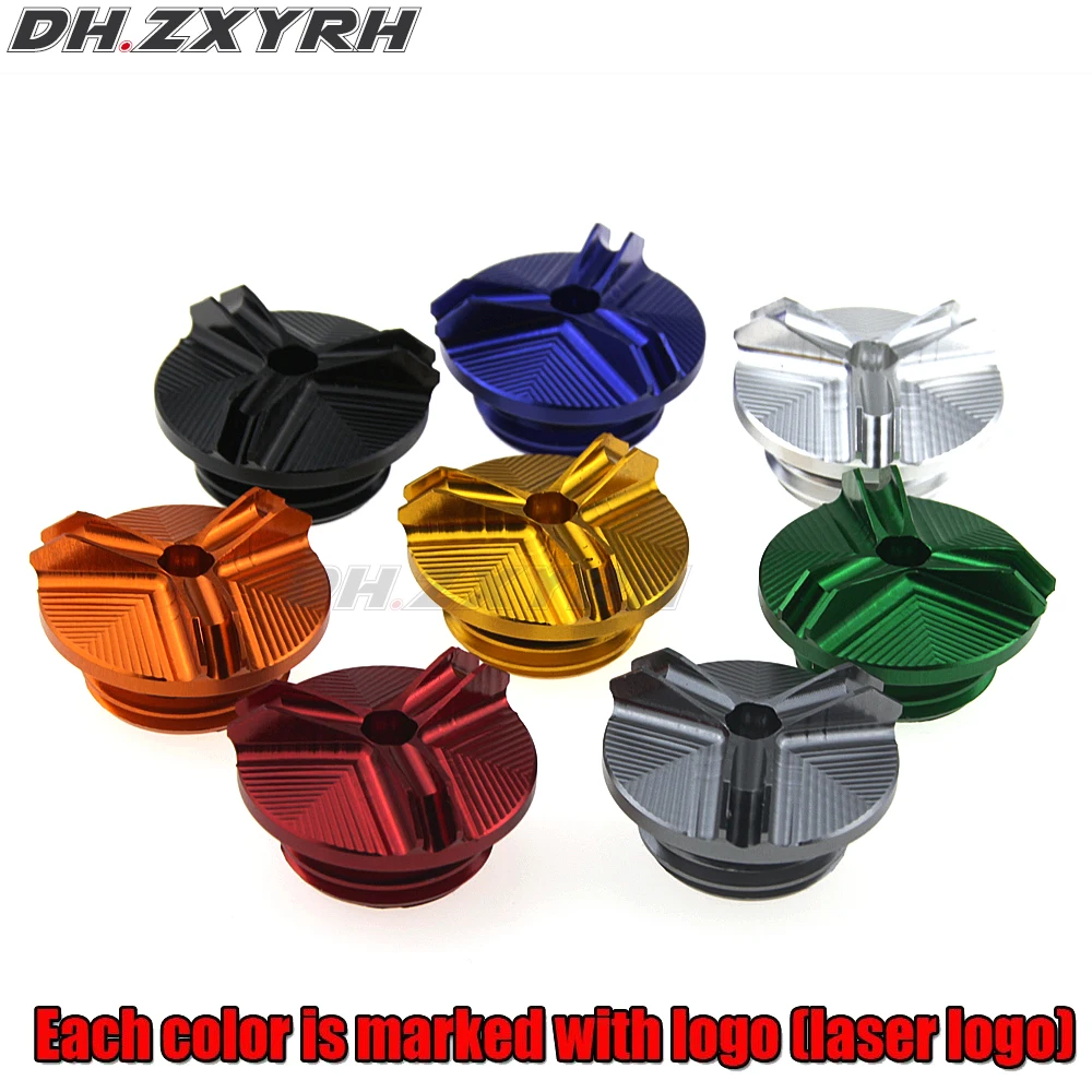 С логотипом CNC Auminum масляный наполнитель двигателя Dain Plug Обложка для Yamaha FZ1/FAZER FZ6
