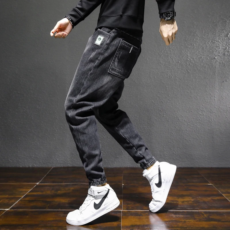 

Casual Wide Leg Oversize baggy Jeans Cargo Denim Overalls Jeans for Men Trousers Men's Pants