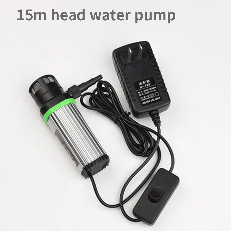 Погружная мини-помпа для алмазной дрели перекачки воды перфорации аквариума