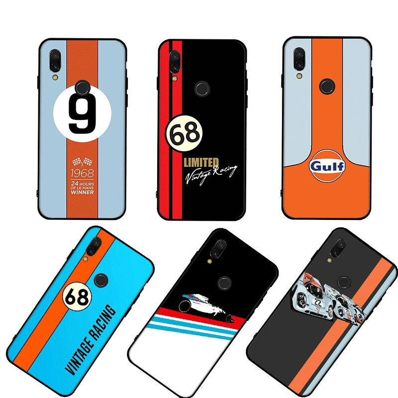 ford Gulf Racing car New case Silicone Phone Case For Xiaomi Redmi 9 9A 9C Note 6 7 8 K30 Pro Max 9S 8T Poco X2 Cover | Мобильные