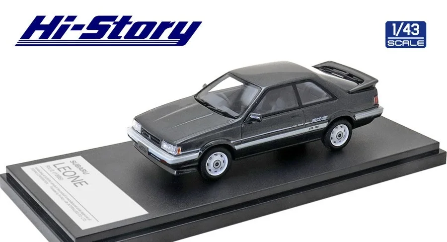 

Hi story 1:43 Subaru Leone RX/II 1986 Limited Collector Edition Resin Metal Diecast Model Toy Gift