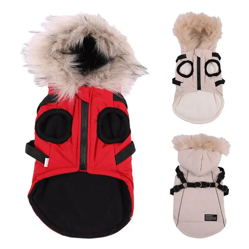 

Winter Pet Dog Jacket Super Warm Coat Dog Clothes Dog French Bulldog Waterproof Vest