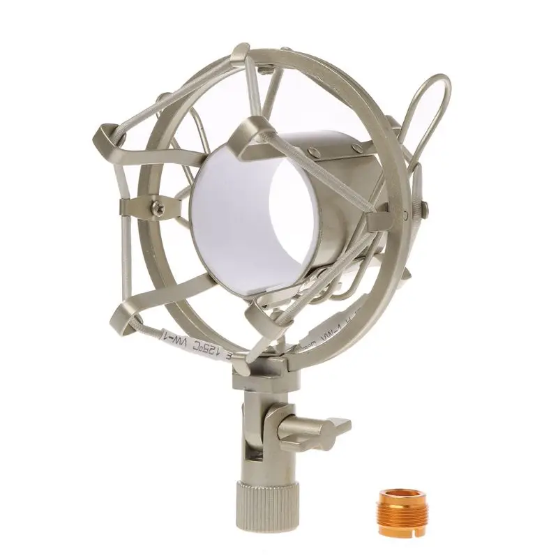 Металлический противоударный Запись микрофон подвес паук держатель микрофона