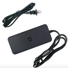 Оригинальное зарядное устройство 42 в, 2,0 А с американской вилкой, источник питания для Xiaomi Qicycle EF1, складной адаптер для электровелосипеда, комплекты зарядных устройств