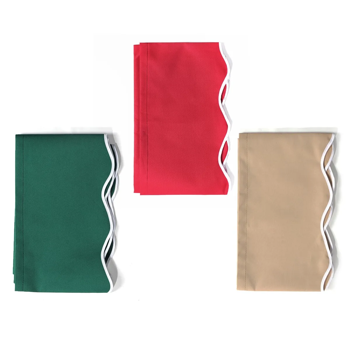 

Garden Awning Canopy Cloth UV Proof Patio Sun Shade Sails Shelter Waterproof Outdoor Sunshade Replacement Fabric Top Cover+Frill