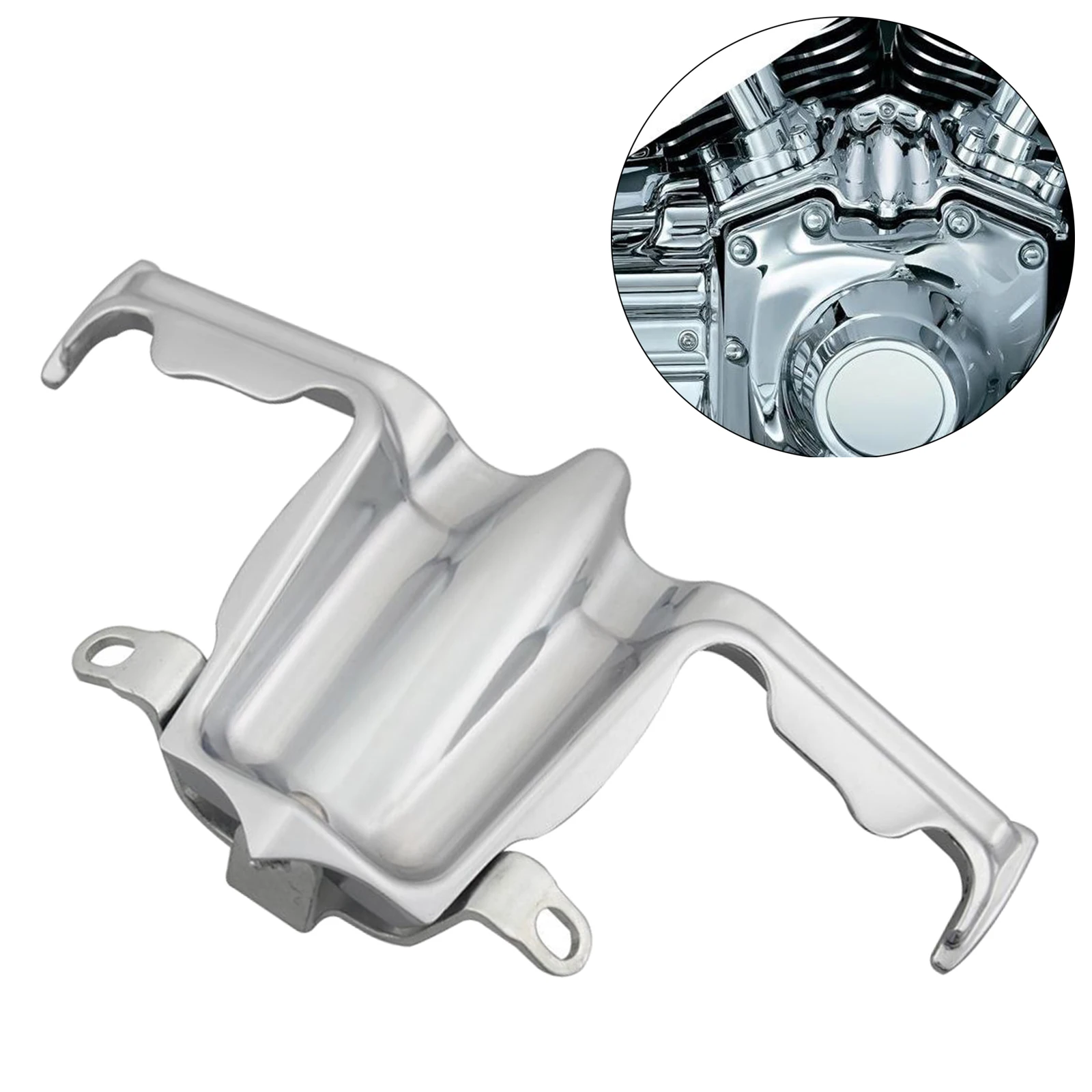 

Motorbike Tappet/Lifter Block Accent Cover for Harley Street Glide 197x114mm