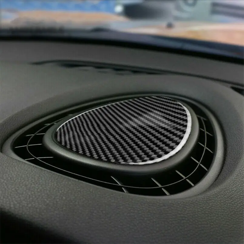 

Carbon Fiber Console Air Outlet Vent Cover Sticker for Mini Cooper F56 F55 F54