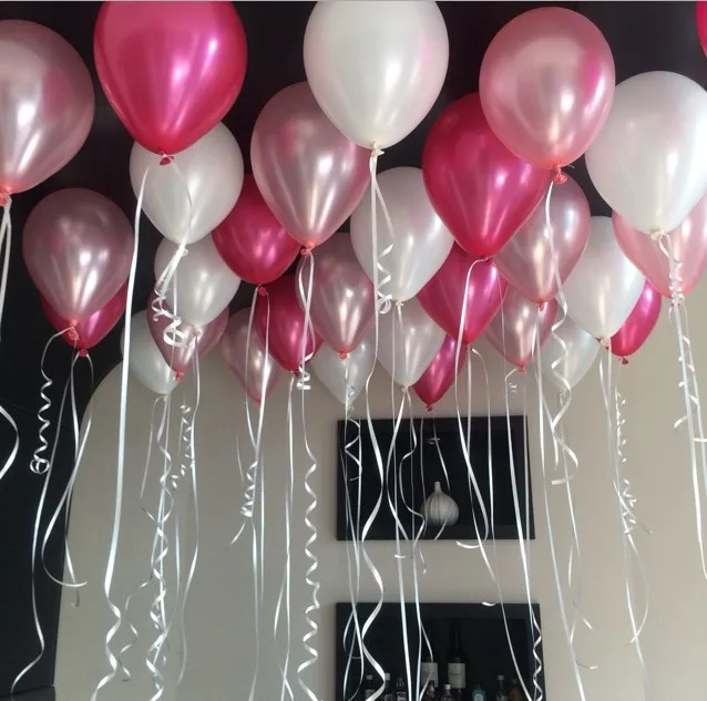 10/20/50pcs Pearl Gold White Latex Balloon 10inch Wedding Party Balloons child Birthday Baby Shower Kids Toy Air balloons | Дом и сад