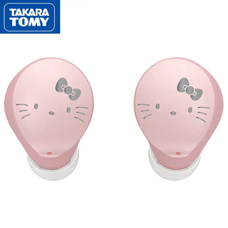 

TAKARA TOMY cute cartoon Hello Kitty wireless bluetooth headset 5.0 charging sports headset long standby