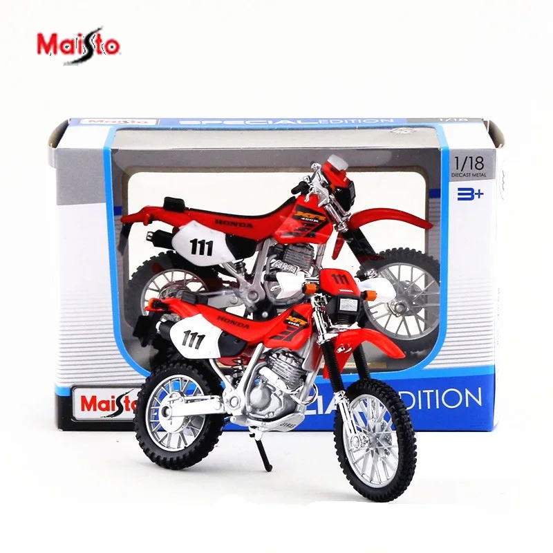 Maisto 1/18 1:18 весы Honda XR400R мотоциклы литье под давлением дисплей модели подарок на