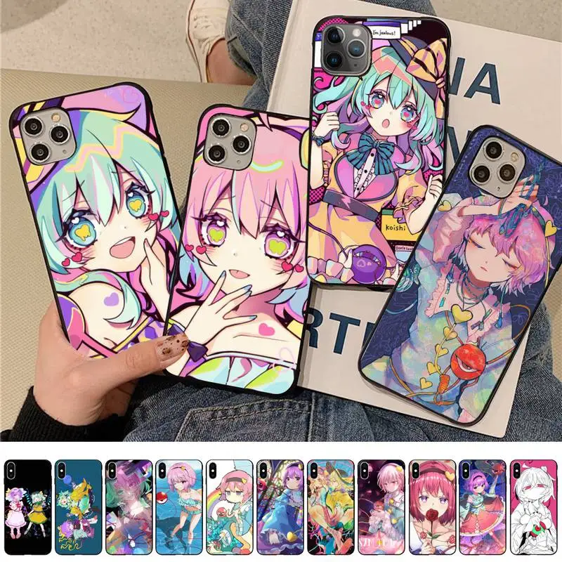 

Anime TouHou Project Komeiji Satori Phone Case for iPhone 11 12 13 mini pro XS MAX 8 7 6 6S Plus X 5S SE 2020 XR case