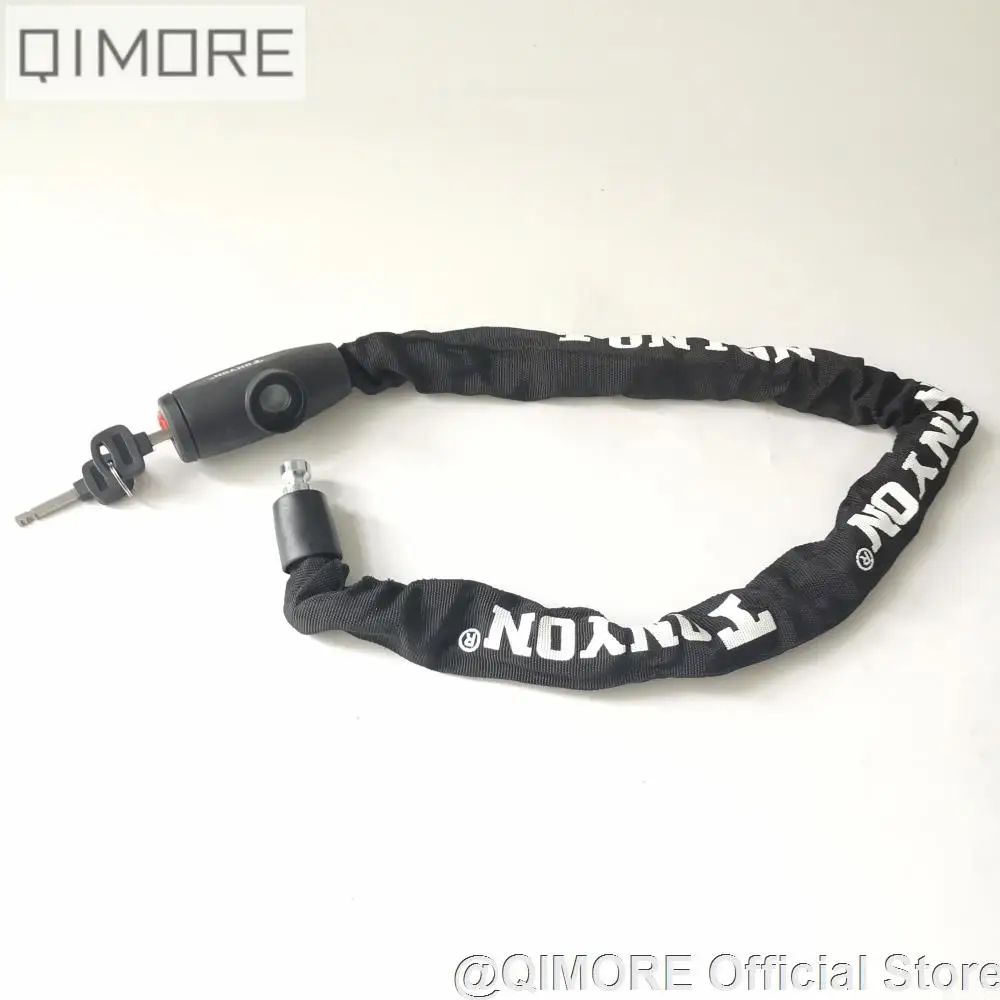 Велосипедная цепь с замком для скутера/мотоцикла/велосипеда марганцевая сталь