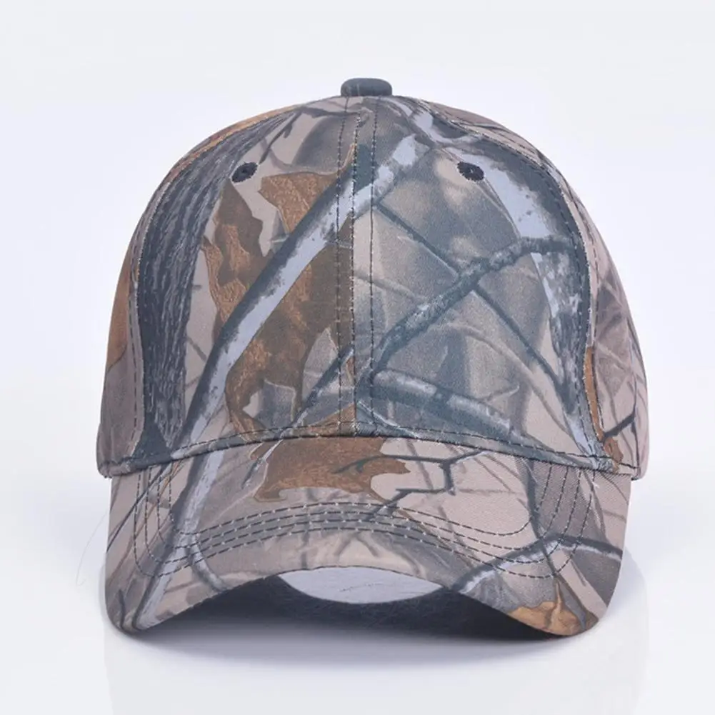 

Camouflage Cap Leaf Bionic Camouflage Quick-Drying Baseball Cap Sun Protection for Outdoor Field Hunting Camouflage Jungle Hat
