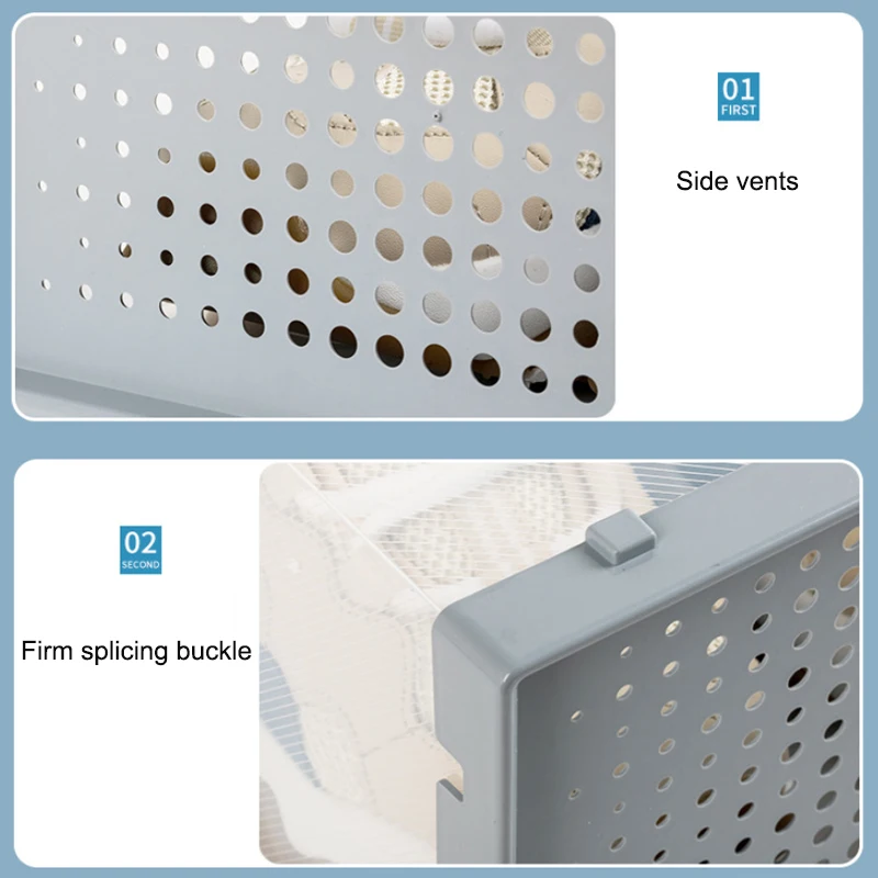 

2/4/6pcs Transparent Flip Plastic Shoe Box Dustproof Storage Sneakers Organizer Can Be Superimposed Combination Shoe Cabinet