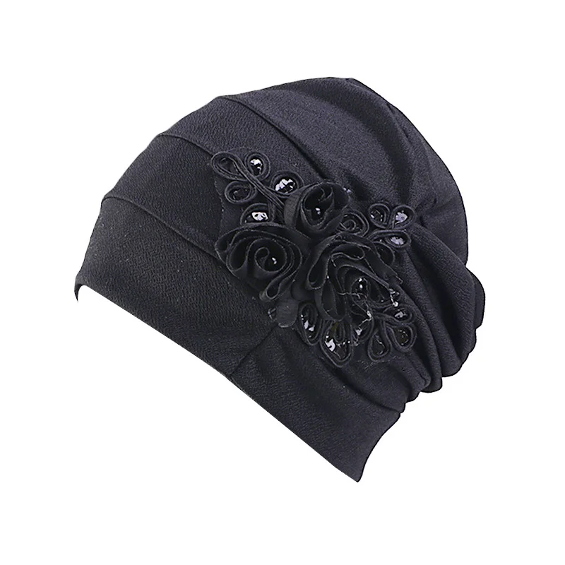 Новый женский хиджаб тюрбан голова Кепка шапка бини женские аксессуары для волос