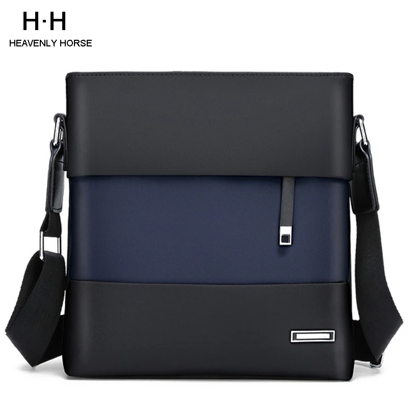 Водоотталкивающая нейлоновая деловая Повседневная сумка через плечо для мужчин