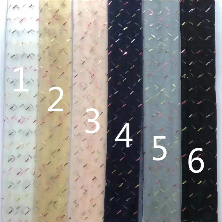 

Сетчатая ткань с блестками и вышивкой, женская детская одежда, юбка, свадебное платье, ткань с вышивкой