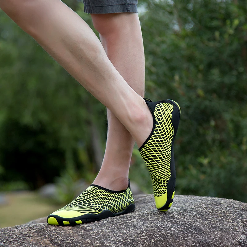 Летняя акваобувь унисекс обувь для дайвинга большой размер 35 47 быстросохнущая