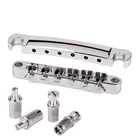 Musiclily ABR-1 Style Tune-o-matic Bridge и Tailpiece Set для гитары Les Paul Style, хром