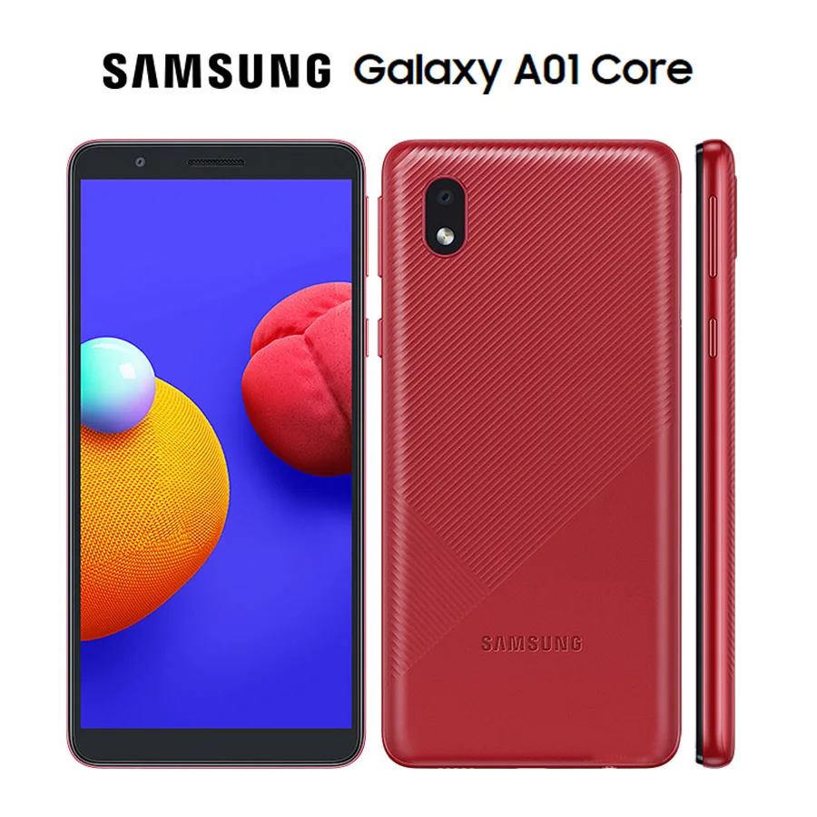 Original Global Version Samsung Galaxy A01 Core A013G/DS Mobile Phone 5.3&quot 1GB RAM 16GB 3000mAh Dual SIM Smartphone Android10.0 |