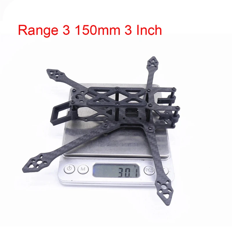

Range 3 150mm 3 Inch / Range 4 175mm 4 inch Wheelbase 3mm Arm Thickness Frame Kit for RC FPV Racing Drone Spare Parts RC Parts