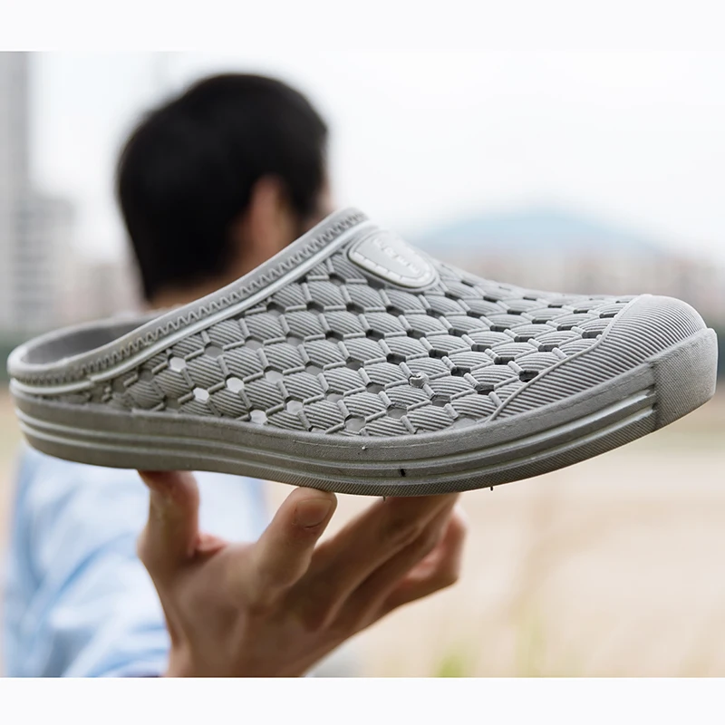 Мужские Пляжные шлепанцы для сада и пляжа Классические сандалии плавания обувь с