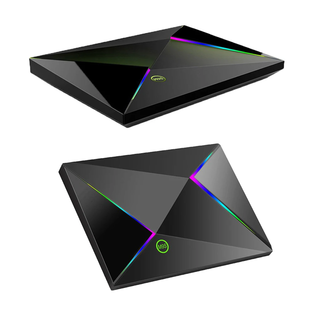 M9S Z8 Smart Tv Box Android9.0 2,4G wifi LAN 10/100M 6K HD телеприставка 4 ГБ 32 ГБ/64 ГБ 3D 2,4G беспроводная мышь Youtube медиаплеер