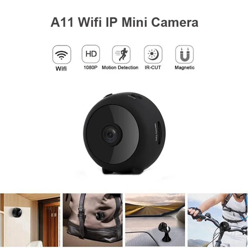 A11 Full HD 1080P мини-камера Wifi IP samll камера секретная ИК ночного видения микро