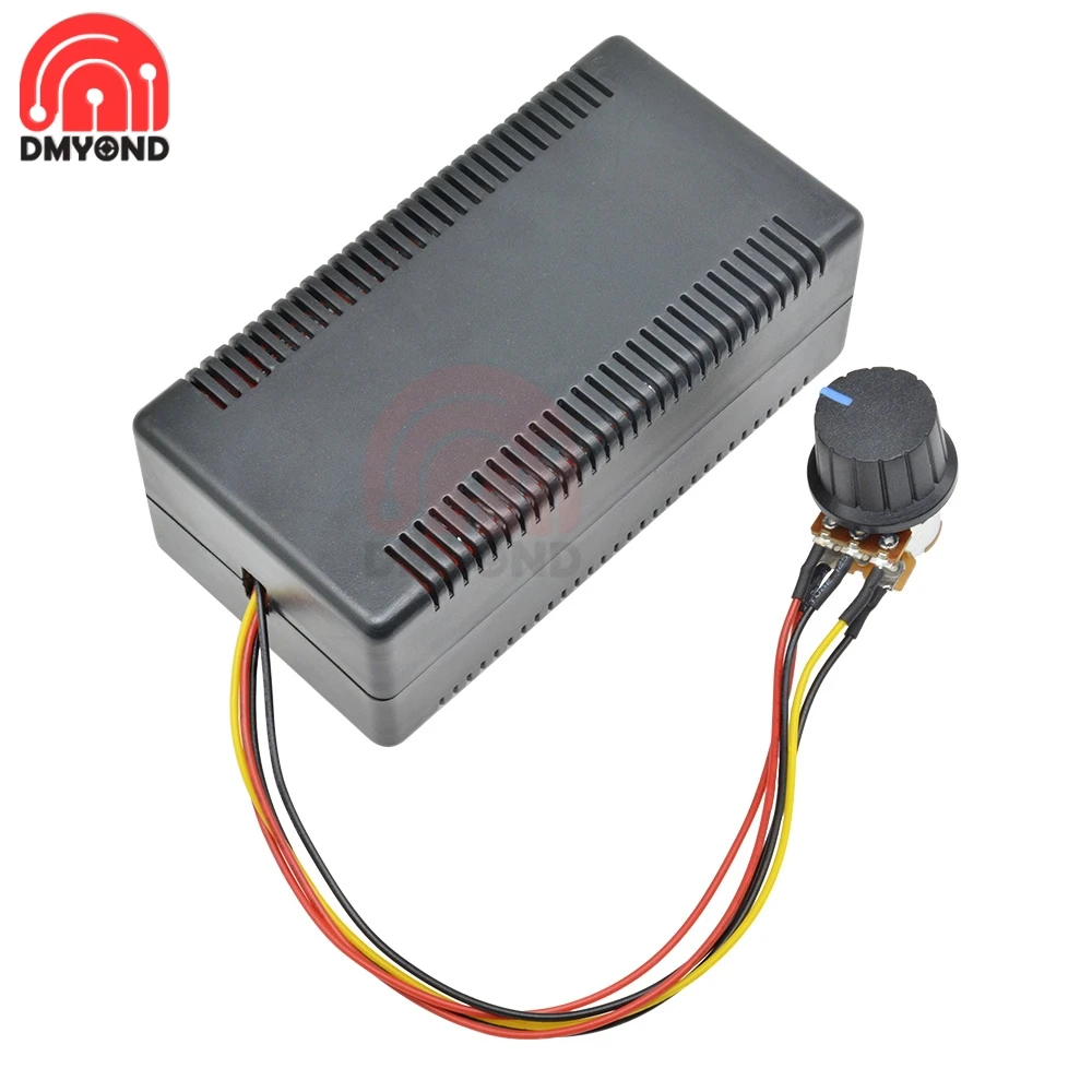2000W DC 12V 24V 48V MAX 40A контроллер скорости двигателя постоянного тока PWM регулятор