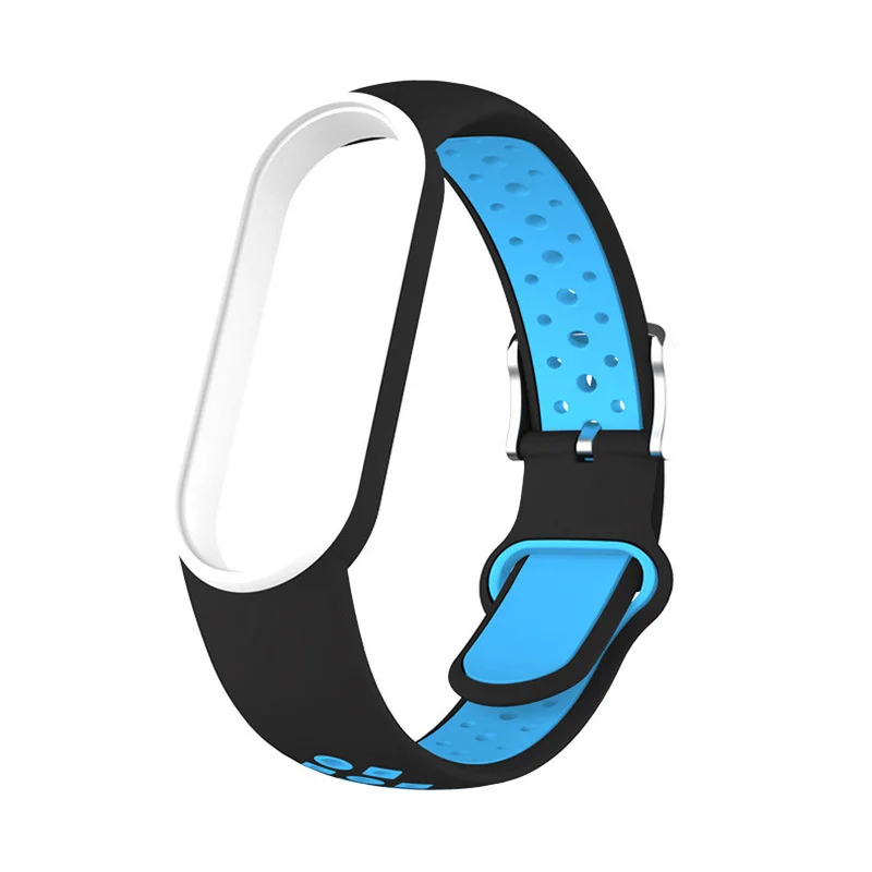 Сменный ремешок с пряжкой язычком для часов Xiaomi Mi Band 5 смарт-браслета на запястье