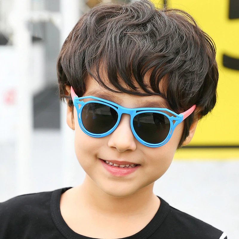 Детские поляризованные солнцезащитные очки тренд классические модные новые