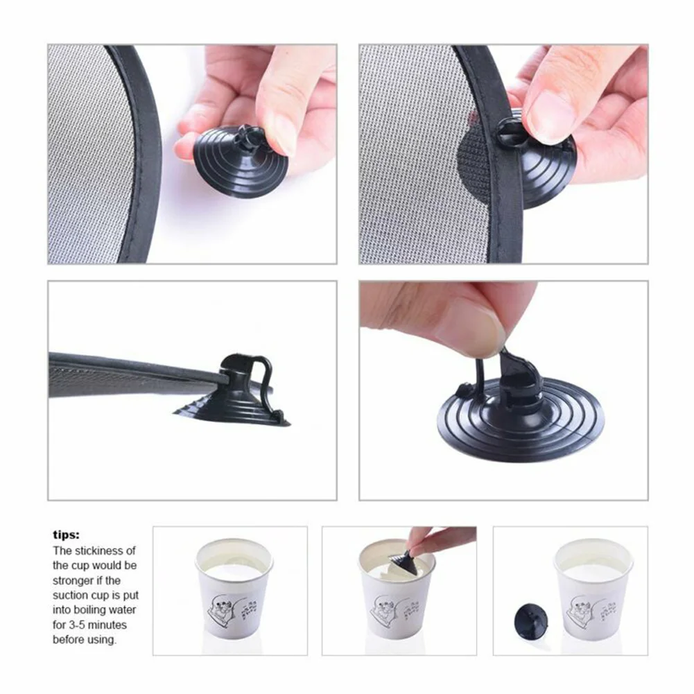 

Sunshade Sunshade mesh 5pcs Windshield 5pc 50 * 100cm 5x 44*36cm 5* Auto