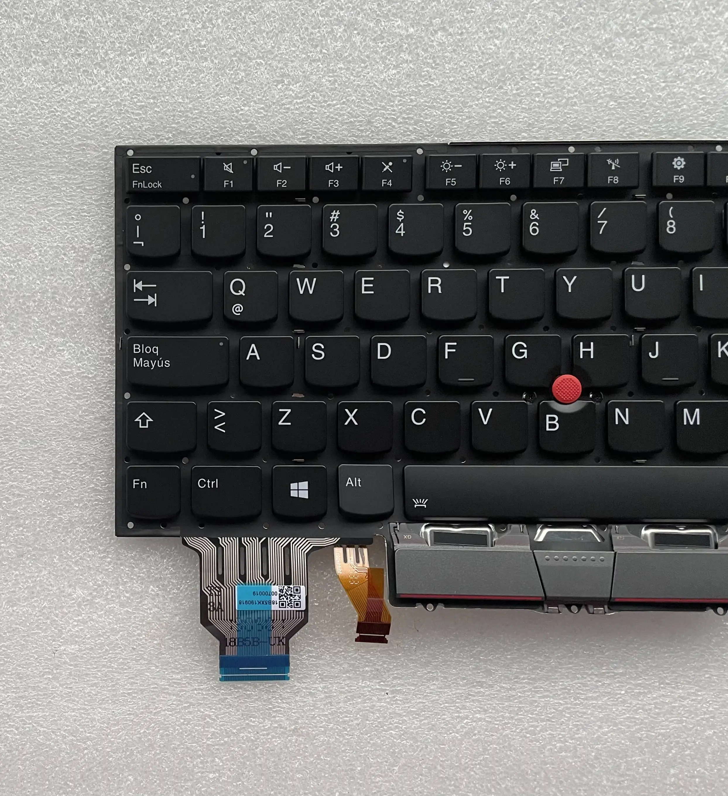 Новинка клавиатура для ноутбука Lenovo Thinkpad X1 Carbon 8-го поколения 2020 года с подсветкой
