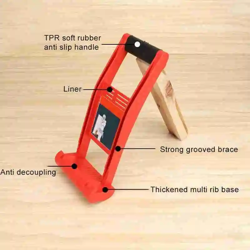 Экономичная подставка для панелей с нескользящей ручкой переноски фанеры из