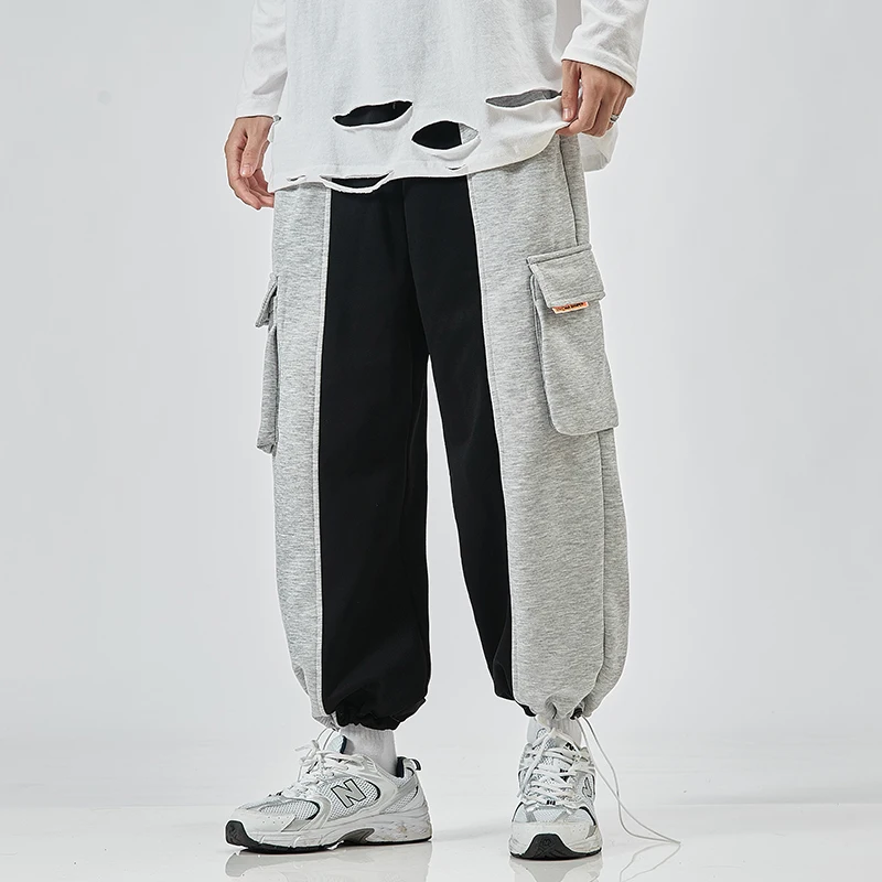 IiDossan Брендовые брюки карго хлопковые мужские уличные спортивные штаны для бега