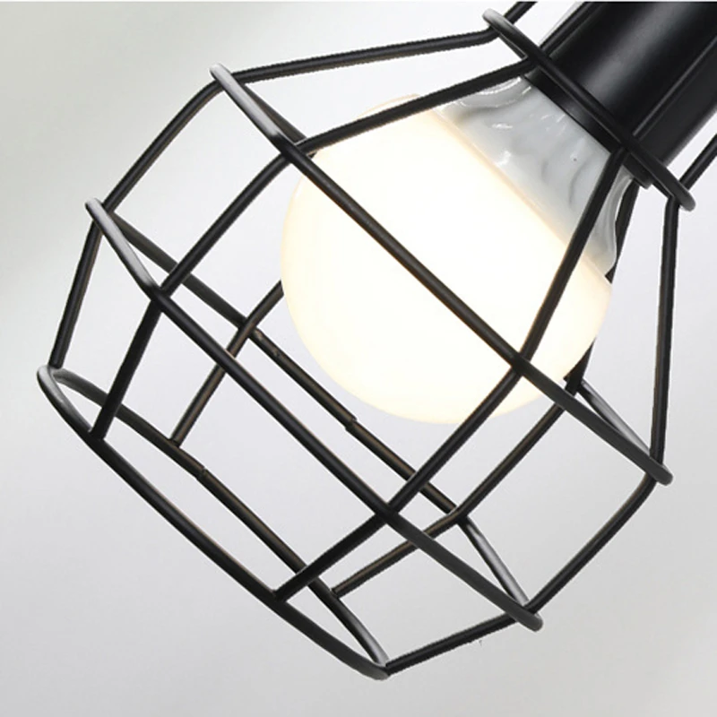 

110V 220v Led Wall Light Retro Loft Industrial Wall Lamp Black E27 Vintage Sconces Wall Lamp Industrial Lighting Fixture Indoor