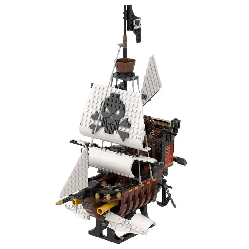 

MOC Game Spaceship Series Sky Skeleton Ship Building Blocks Bricks Educational Warship Gift Kids Toy Set Collection 662Pcs