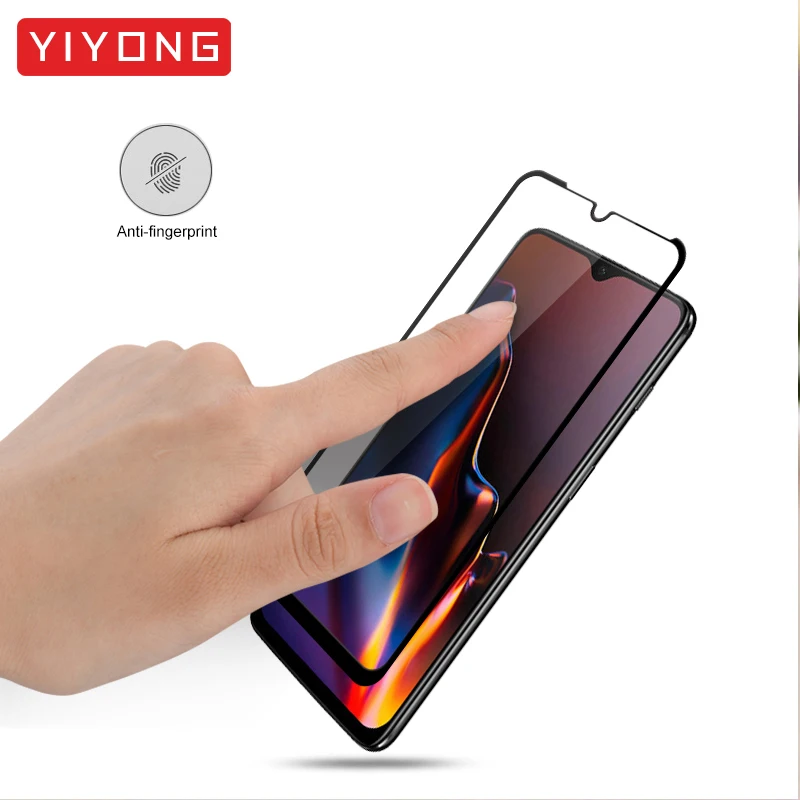 YIYONG 9D полное покрытие Стекло One Plus 6 комплектов/партия T 5 закаленное Oneplus Экран