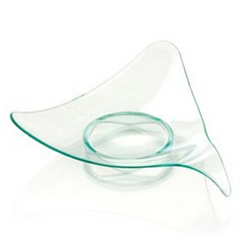 Promotion Party Suppliers Disposable Plastic Tableware 75*80mm Transparent Dessert Mini Appetizer Plate 20/Pack|Одноразовая посуда