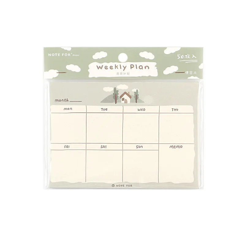 

1set/lot Memo Pads Sticky Notes My diary ins simplicity diary Scrapbooking Stickers Office School stationery Notepad