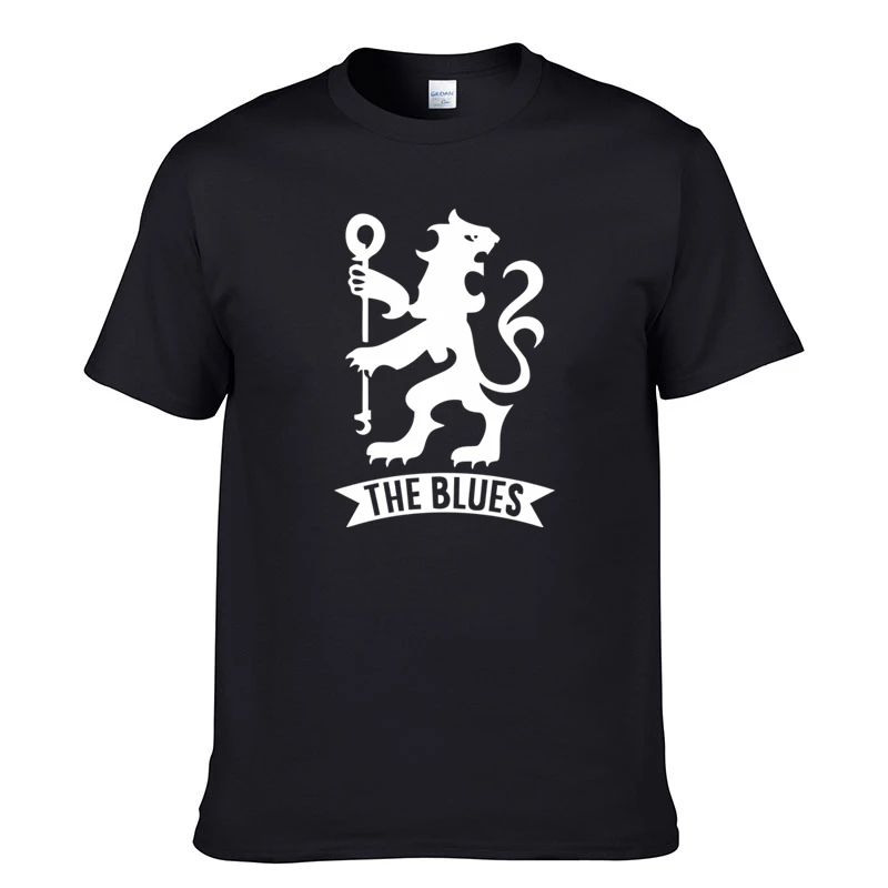 Челси F. C Блюз футболка футбольные болельщики футболки новые мужские