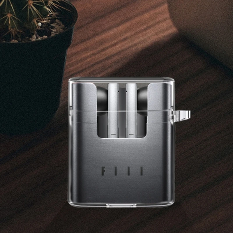 

X37D TPU transparent Cases For Fill/Fill CC2 Protective Bluetooth Wireless Earphone Cover cc 2 Charging Box Bags