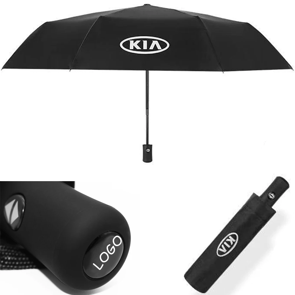 

Mens Fashion Portable Automatic Rain Umbrella Parasol Paraguas For KIA Ceed Sportage 2018 2014 2011 2012 Rio 3 4 Car Gadget