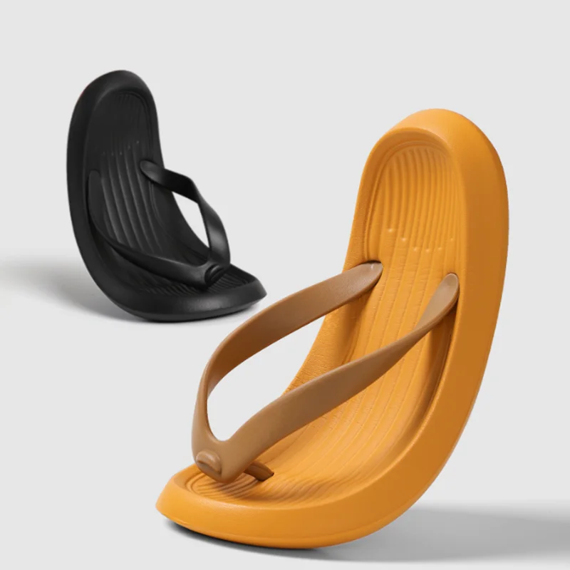 

Men's Flip-Flops Outdoor Slippers Beach Slides Indoor Summer Shoes Platform Sandals Women Soft EVA Non-slip Bathroom Slides